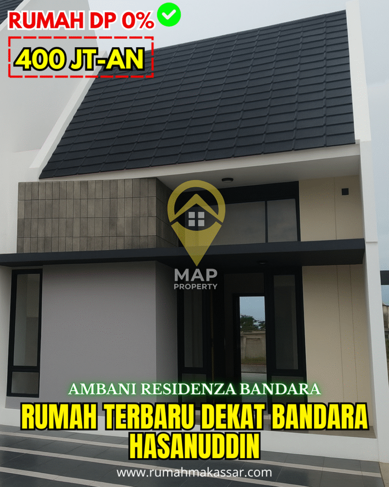 Rumah Strategis : Ambani Residenza Bandara