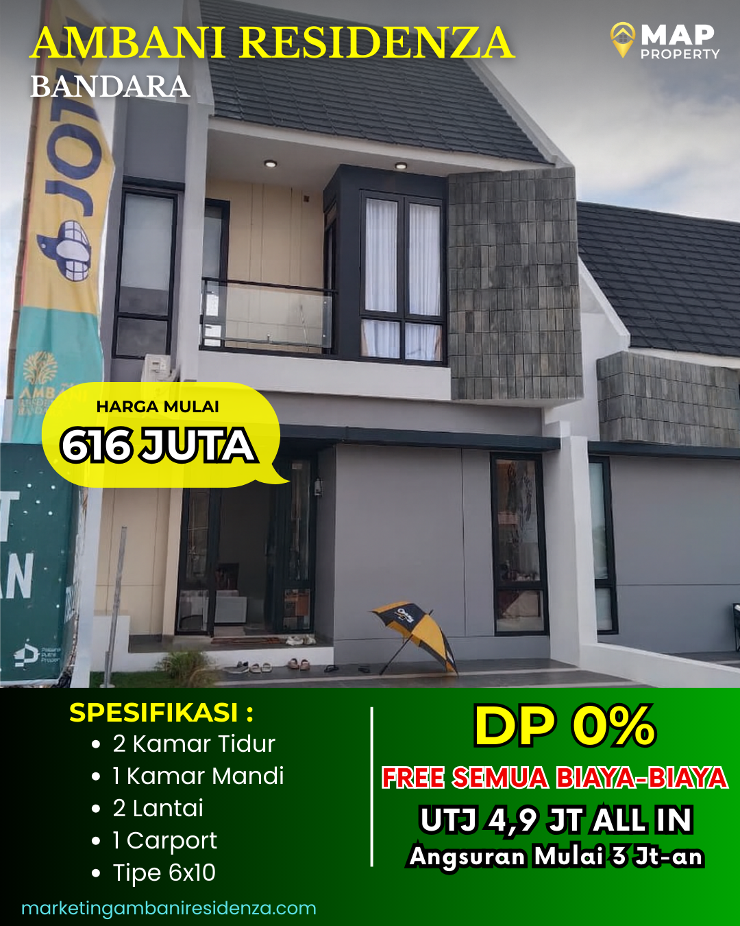 Ambani residenza 2 lantai