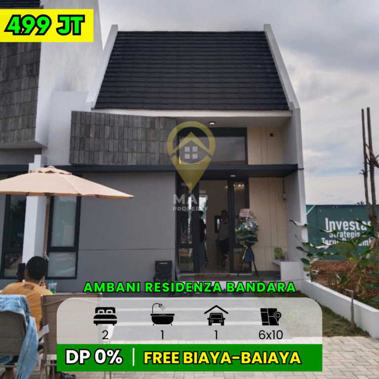 Rumah Modern 499 Jutaan